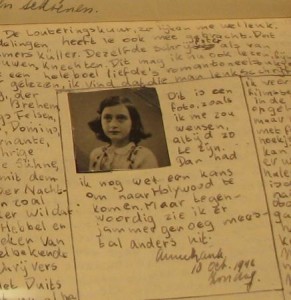 Anne Frank Image from FHAO